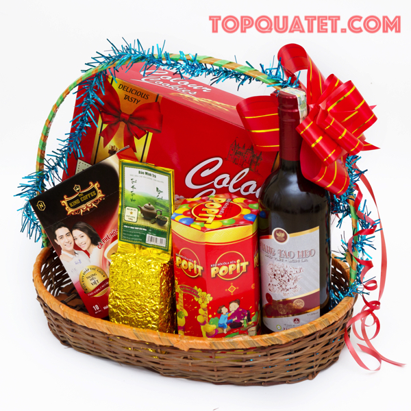 Giỏ quà tết gia đình