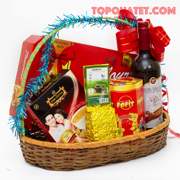Giỏ quà tết gia đình