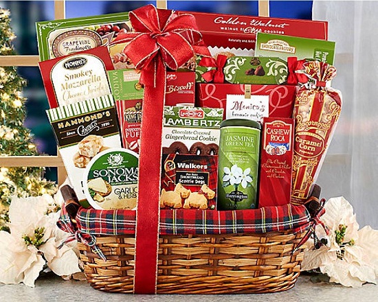 Giỏ quà tết sang trọng Mậu Tuất 2018