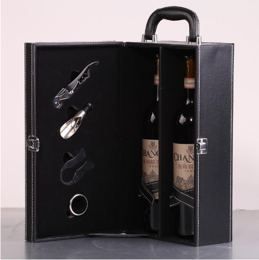 Hộp quà tết đựng rượu vang