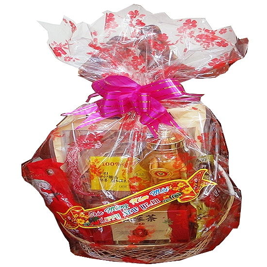 Giỏ quà biếu nhân sâm