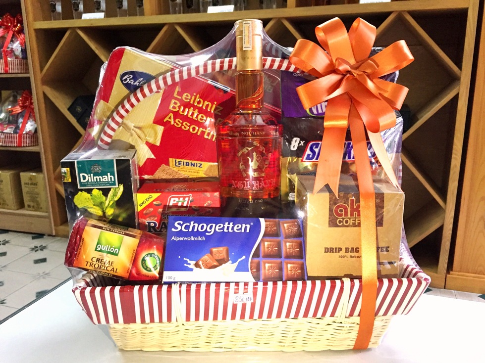 Thành phần giỏ quà tết