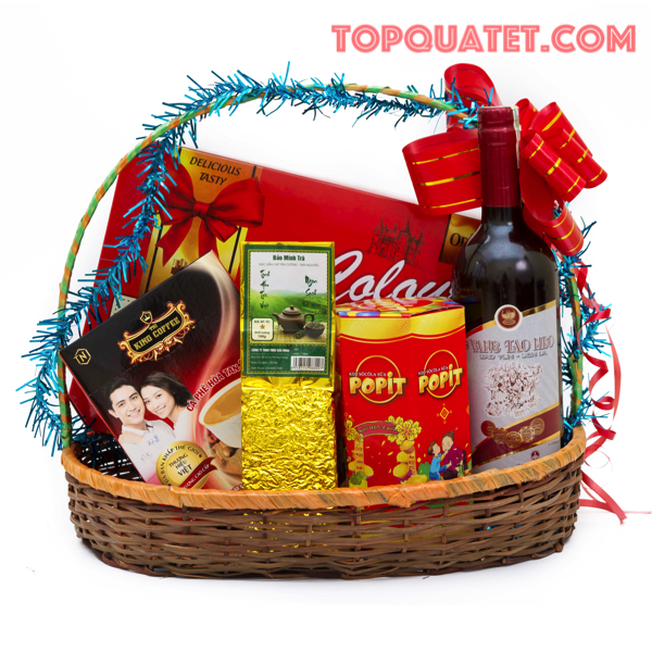 Giỏ quà tết gia đình 2018