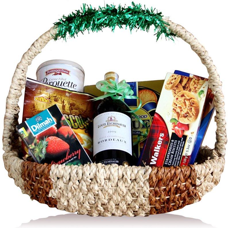 Giỏ quà tết tặng sếp 2018