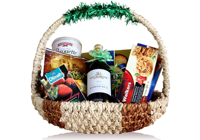 Tư vấn cách sắp xếp giỏ quà Tết đẹp và sang trọng