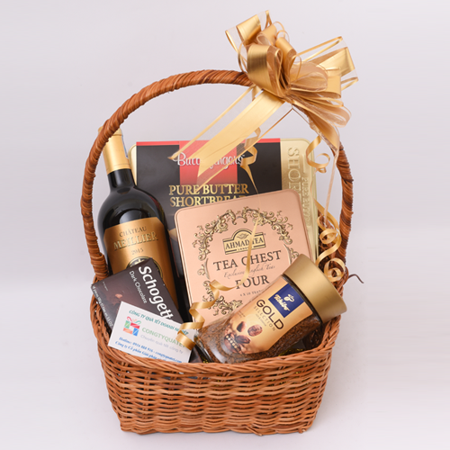 Giỏ quà tết phú quý