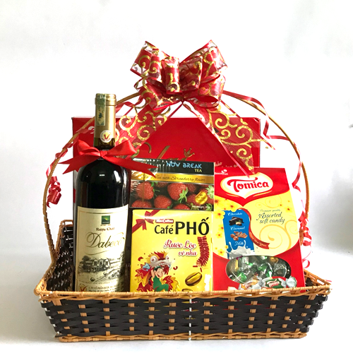 Giỏ quà tết Tài vượng 2019