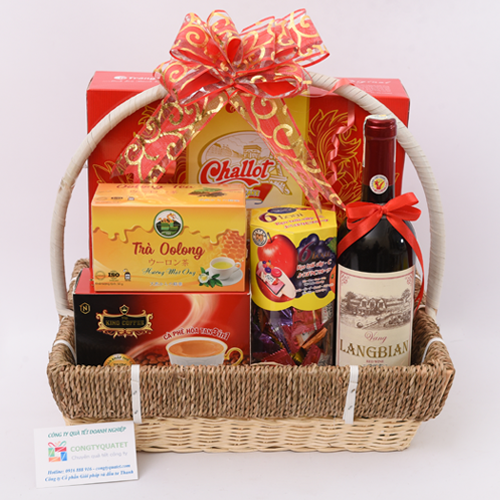 Giỏ quà tết tài lộc