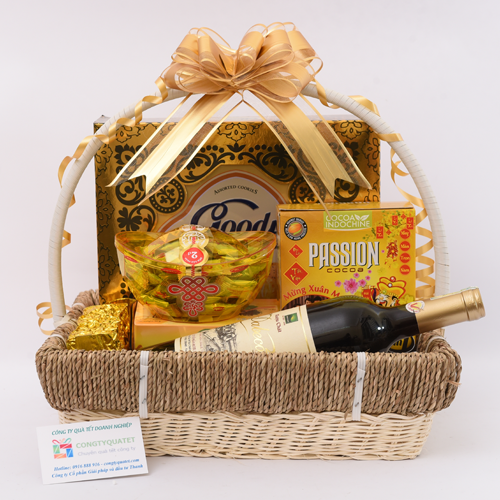 Giỏ quà tết tâm giao
