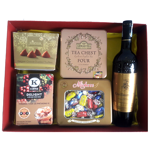 Hộp quà tết sang trọng 2019