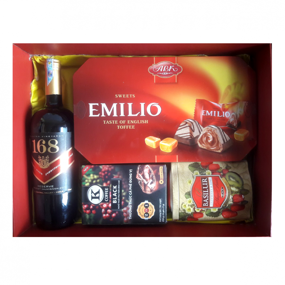 Hộp quà tết đẹp sang