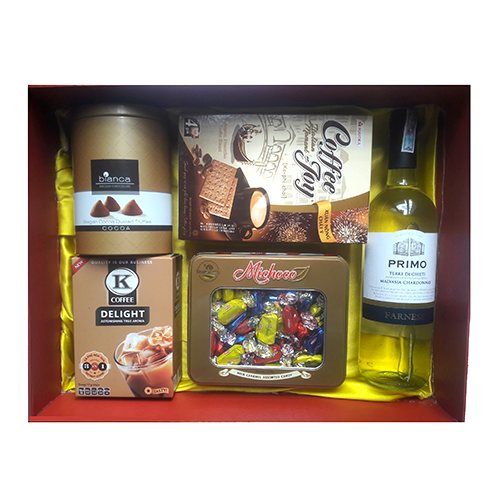 Hộp quà tết Keo sơn 2019